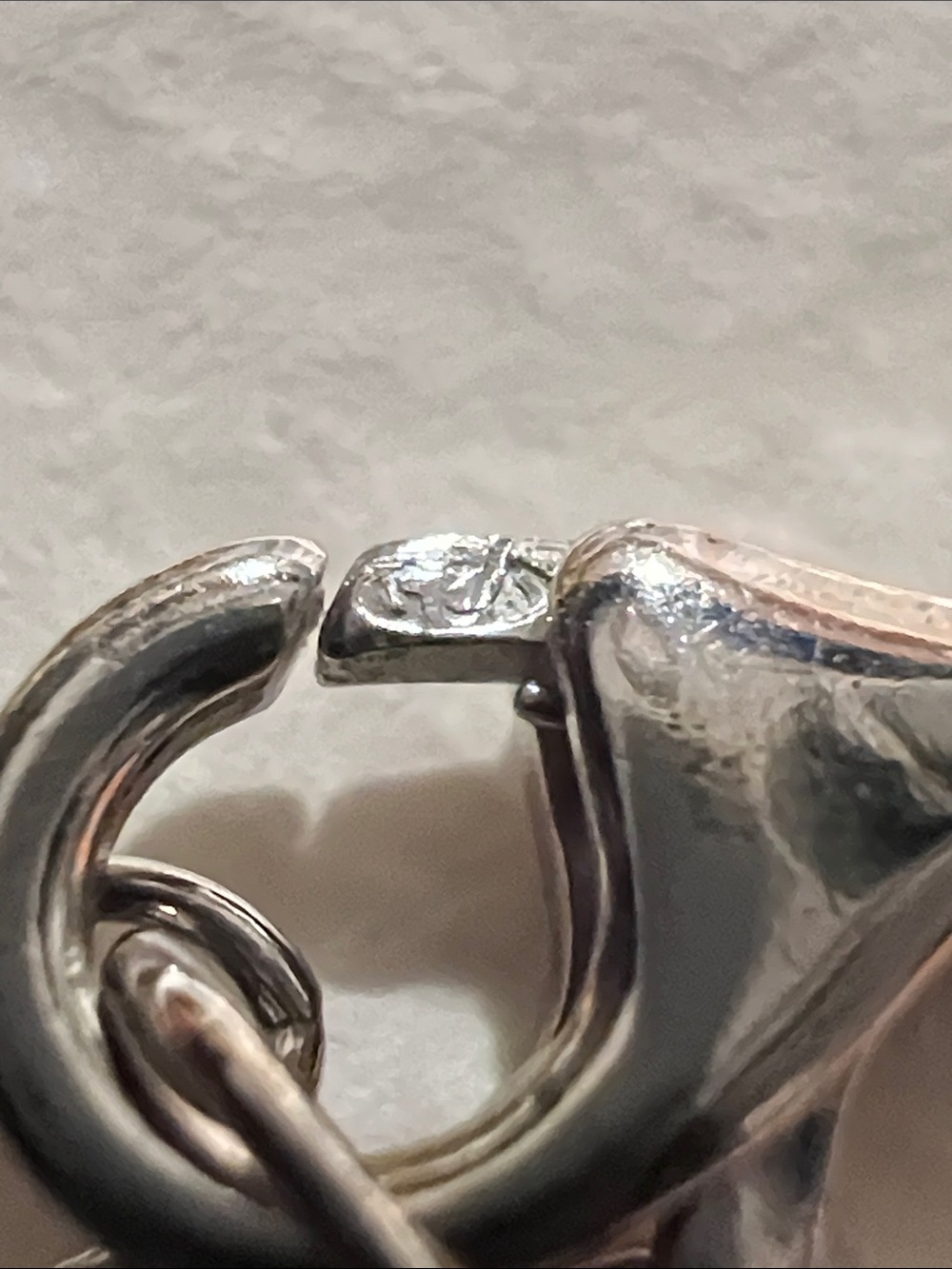 Sterling Silver Fleur-de-Lis Pendant Necklace - Picture 4 of 4